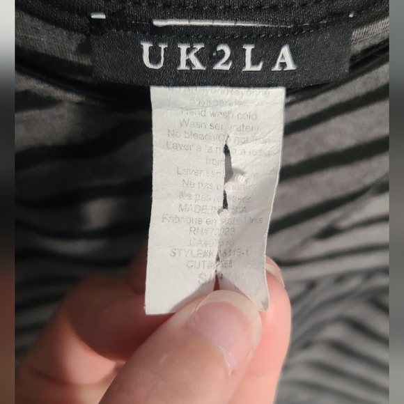 Mini Dress - Black/Gray - size S - Picture 6 of 6